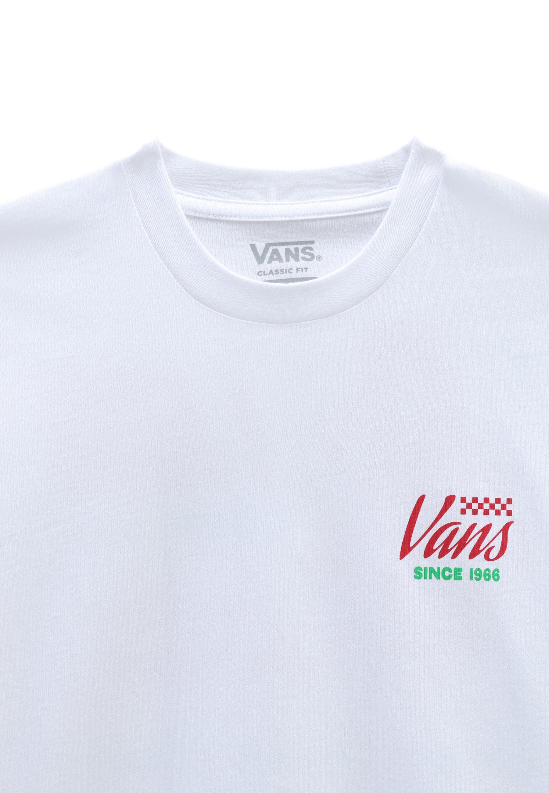 Vans PIZZA FEAR - Print T-shirt - white 