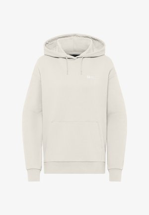 Jack Wolfskin, ESSENTIAL HOODIE W - Hoodie - cotton white