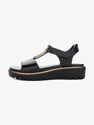 ara, BILBAO - Sandalias con plataforma - black