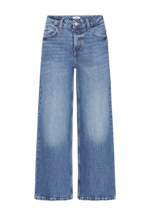 b.young BYKYJLA - Široké nohavice - indigo blue denim