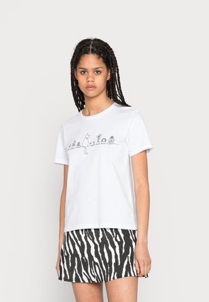 T-shirts print - white
