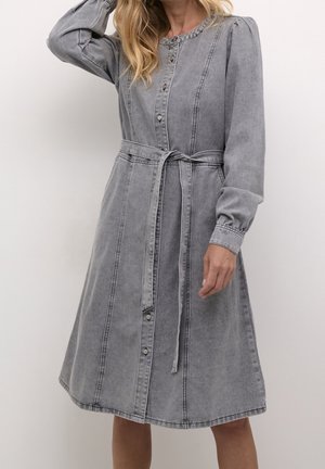 Denimové šaty - grey denim