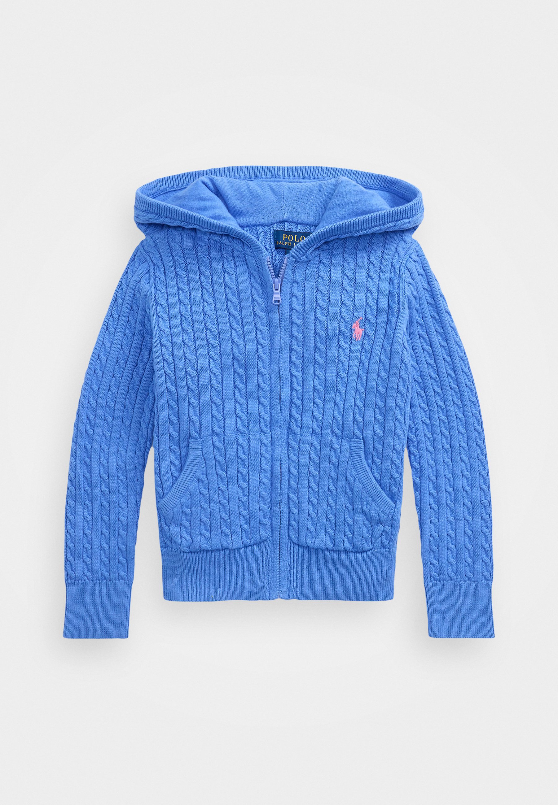 Polo Ralph Lauren MINI CABLE COTTON FULL ZIP HOODIE Cardigan