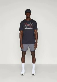 Under Armour FOUNDATION UPDATE - Camiseta deportiva - black/red/white