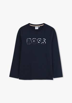 BOSS Kidswear JUNIOR LONG SLEEVE - Langærmet T-shirt - navy