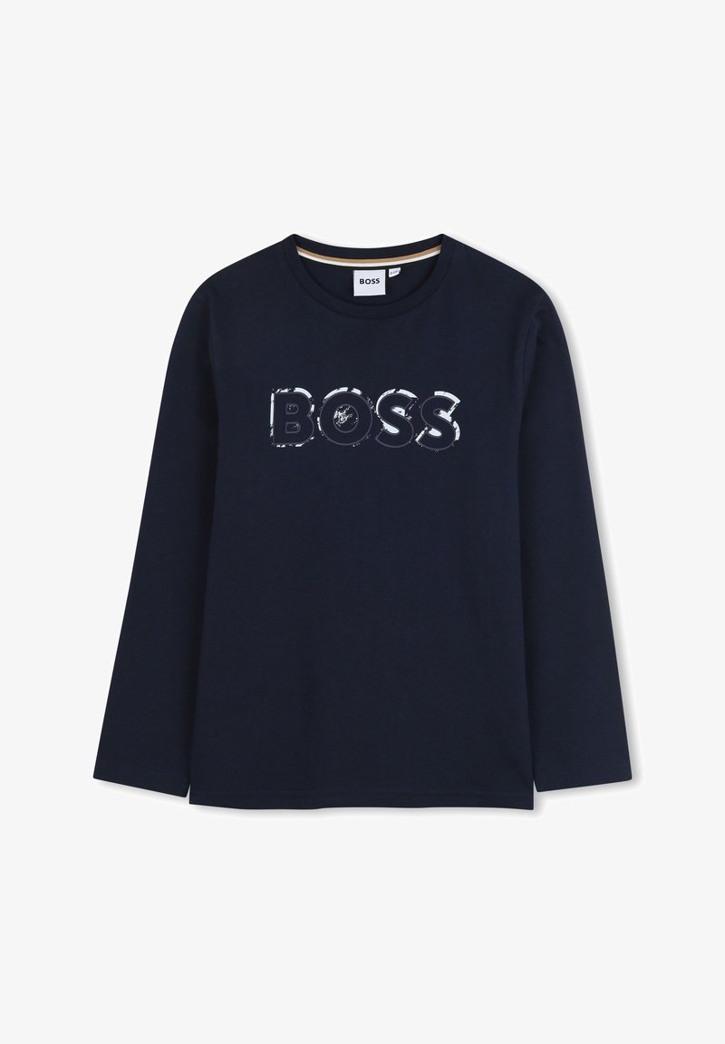 BOSS Kidswear JUNIOR LONG SLEEVE - Camisola de manga comprida - navy