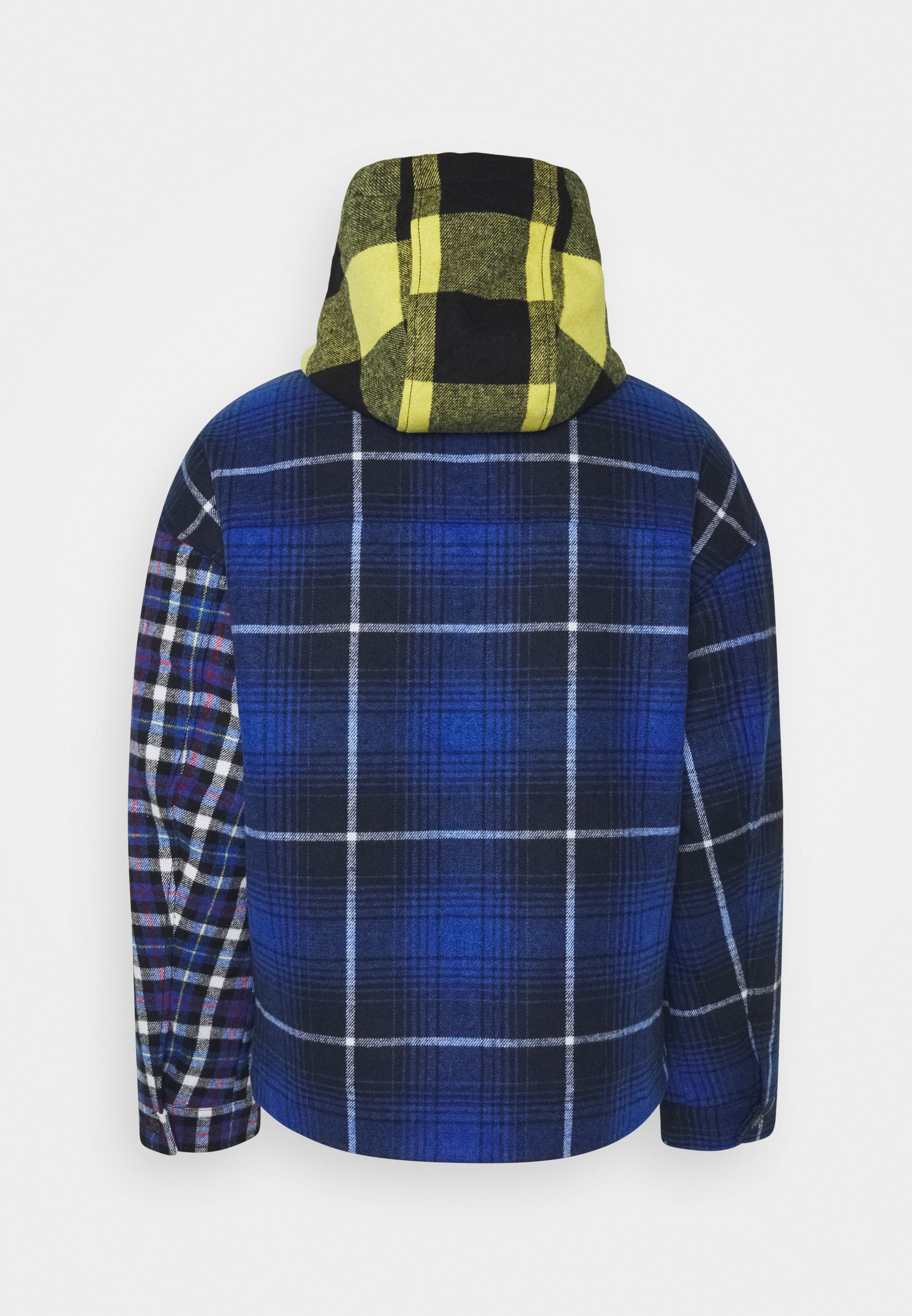 tommy jeans plaid coat