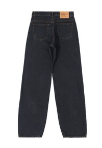 Dr.Denim HILL - Leveälahkeiset - dust washed black
