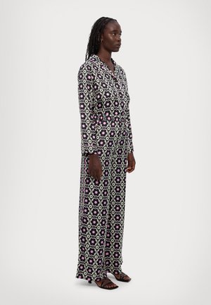 MAX&Co. RICHARD QUINN MAGGIE - Trousers - rosa geom/flower print