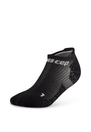 COMPRESSION ULTRALIGHT NO SHOW - Socken - black white shadow