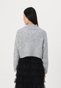 Aware VMMARS HIGH NECK CROPPED - Vesta - light grey