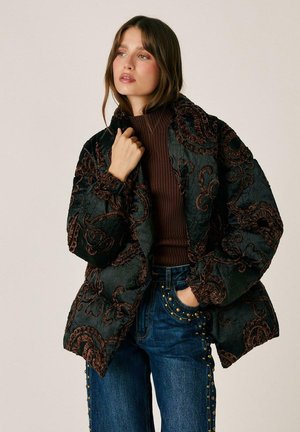 Alma en Pena, Manteau court - black denim