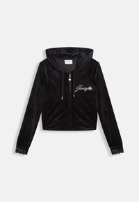 JUICY HIBISCUS MADISON CRYSTAL - Mikina na zip - black