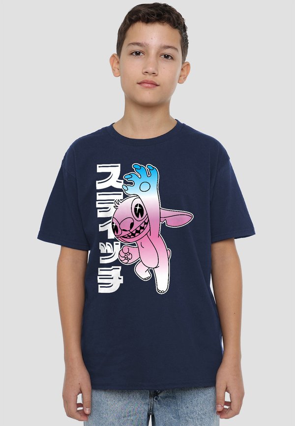 STITCH ANIME JUMPING - T-Shirt print