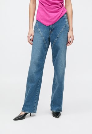 STOVEPIPE LUXE VINTAGE - Straight leg jeans - oceanstone