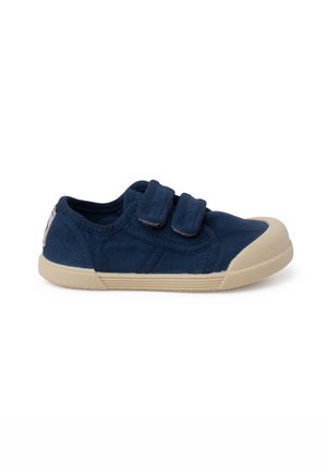 PUNTERA BAREFOOT CIERRE ADHERENTE - Baby shoes - azul marino