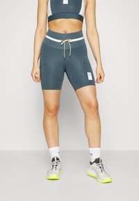 Puma RUN FIRST MILE BIKER - Leggings - dark slate