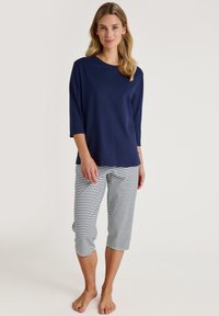 Calida COTTON SPECIAL SET - Pyjama set - peacoat blue