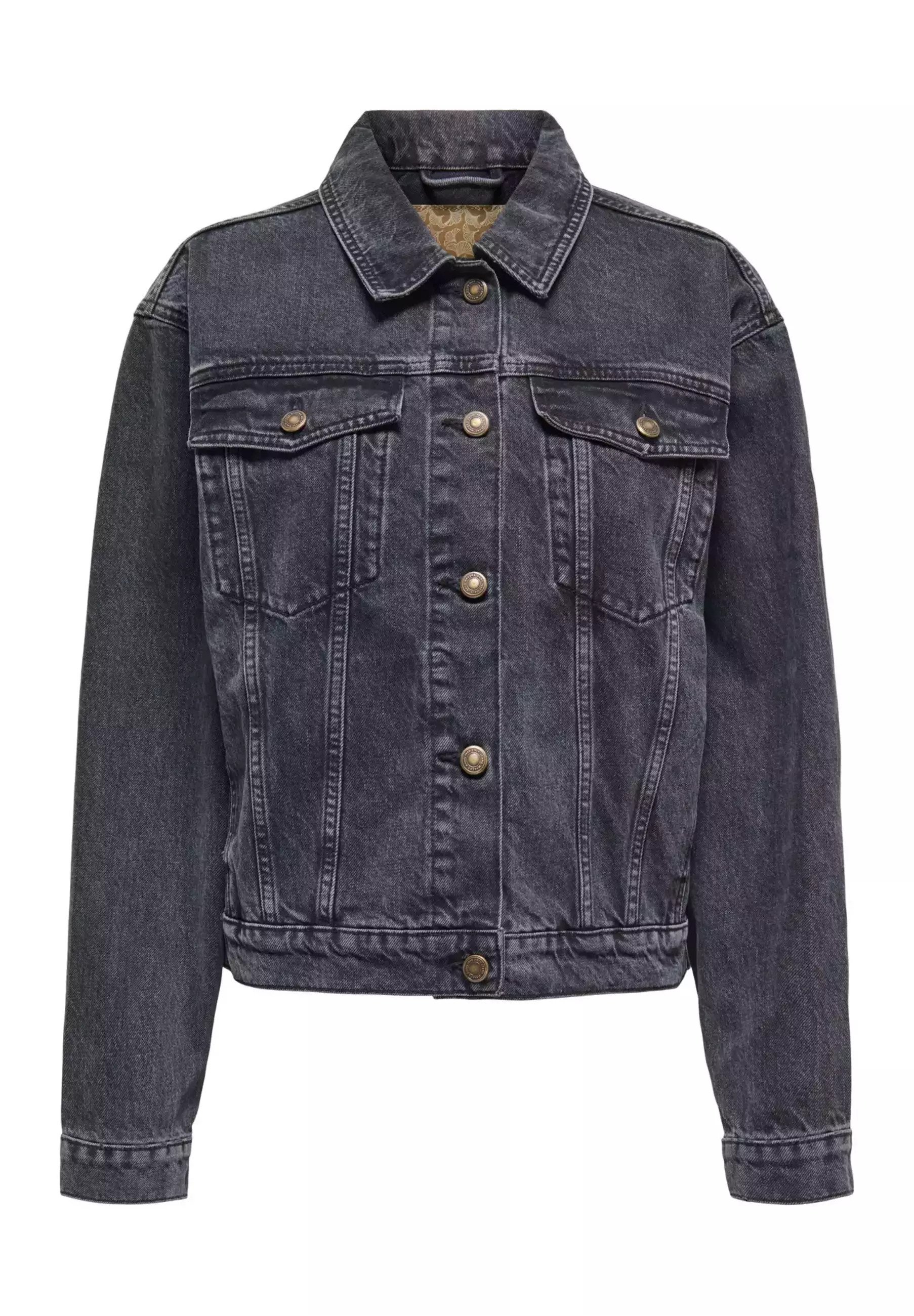 ONLY Denim ONLHARPER Denim - Denim jacket - black - Zalando.co.uk