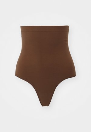 Spanx EVERYDAY SEAMLESS HIGH WAISTED THONG - Thong - chestnut brown