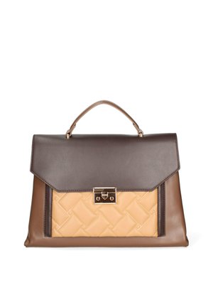 Borsa a mano - dark brown and light brown