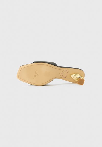 Sophia Webster FLO FLAMINGO LOW MULE - Μιουλ με τακούνι - black