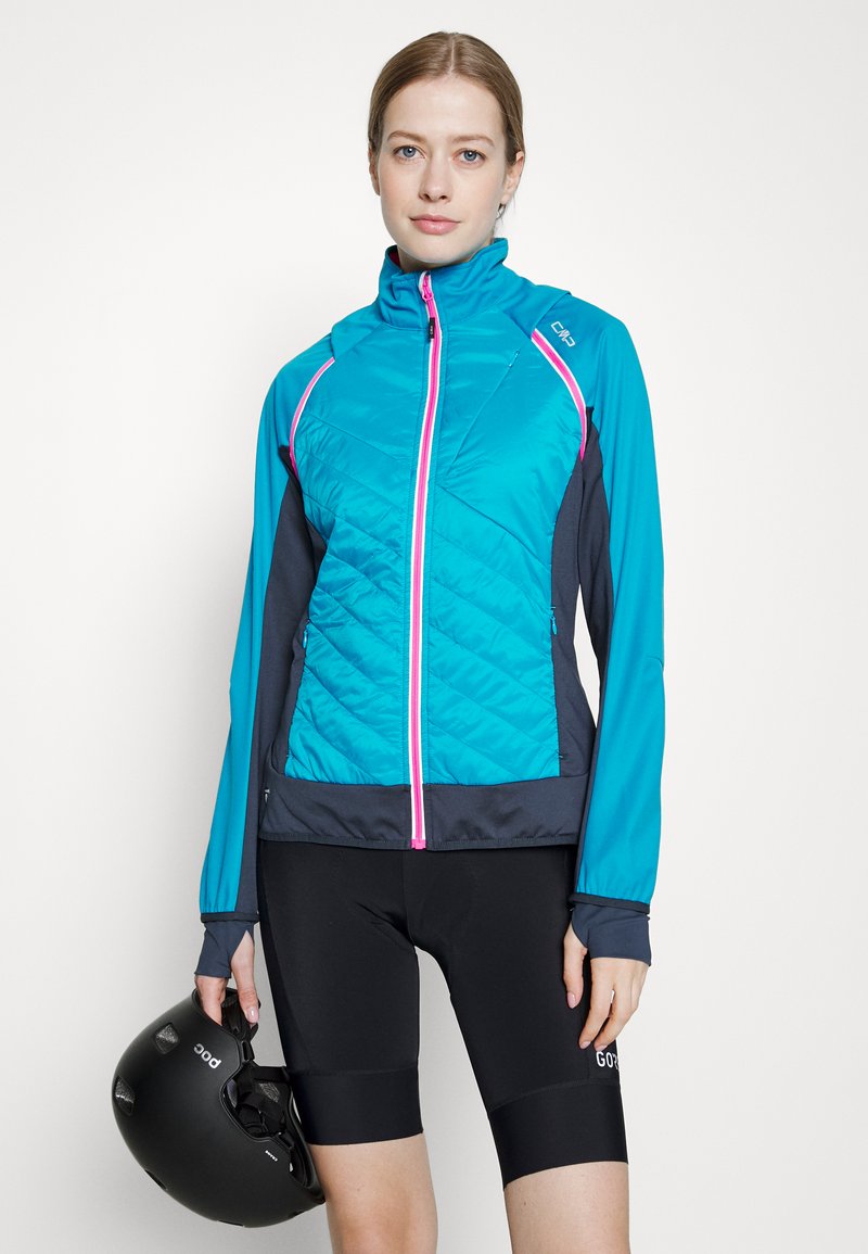 Damen Sportbekleidung | CMP WOMAN JACKET WITH DETACHABLE SLEEVES Softshelljacke hawaian/blau - ZL31833 Damen Sportbekleidung | CMP WOMAN JACKET WITH DETACHABLE SLEEVES Softshelljacke hawaian/blau - ZL31833