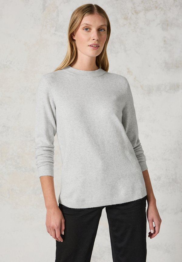 Strickpullover - grau