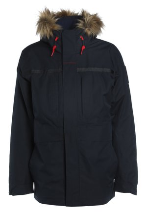 Helly Hansen COASTAL FAUX FUR HOOD - Impermeabile - navy