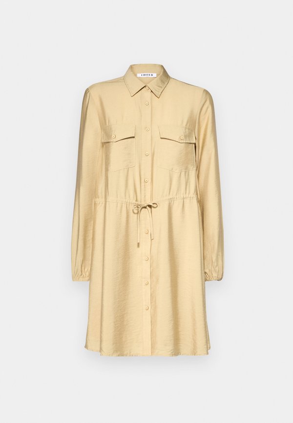 Shirt dress - beige4