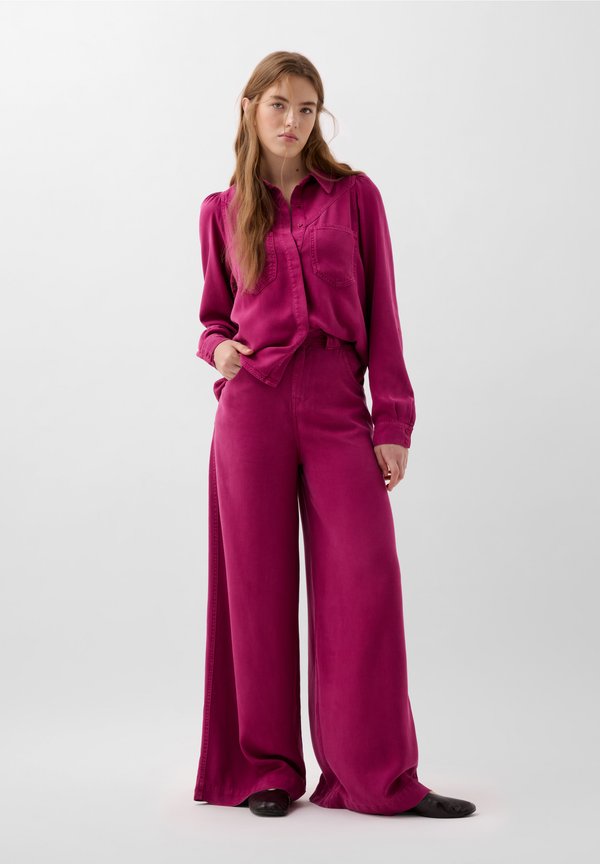 FLUID  - Stoffhose - bouganville