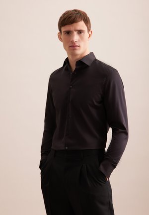 Seidensticker SLIM - Businesshemd - black