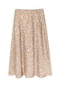 A-line skirt - beige
