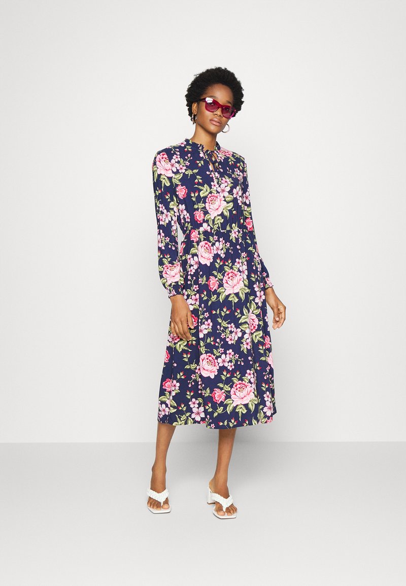 Damen Freizeitkleider | Vila VILANA MIDI DRESS Freizeitkleid navy blazer/dunkelblau - JB76259 Damen Freizeitkleider | Vila VILANA MIDI DRESS Freizeitkleid navy blazer/dunkelblau - JB76259