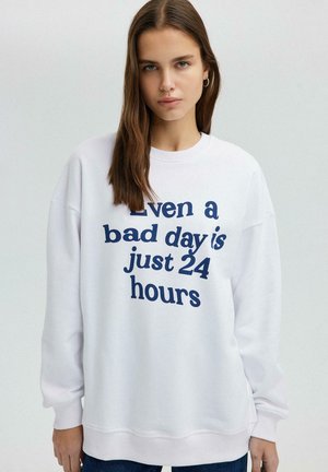 PRINTED - Sweatshirt - white