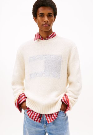 FLAG BEARER SWEATER - Pulover - ancient white