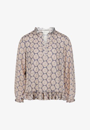 Cartoon, CARTOON MIT RAFFUNG CASUAL-BLUSE - Blouse - blau beige