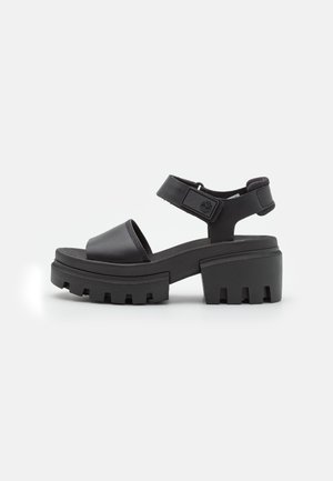 Timberland, Sandales à plateforme - black