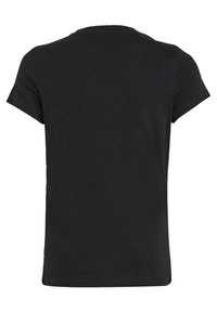 adidas Sportswear ESSENTIALS BIG LOGO - T-shirt imprimé - black   white