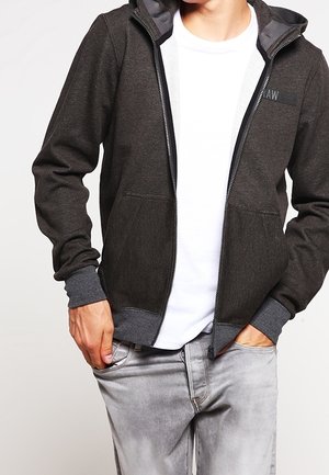 Sudadera con cremallera - dark grey