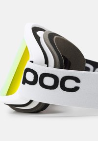 POC OPSIN UNISEX - Skibriller - hydrogen white/sunny orange