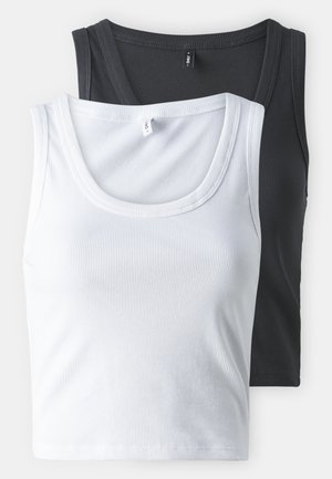 ONLLOTTE 2 PACK - Topper - phantom/bright white