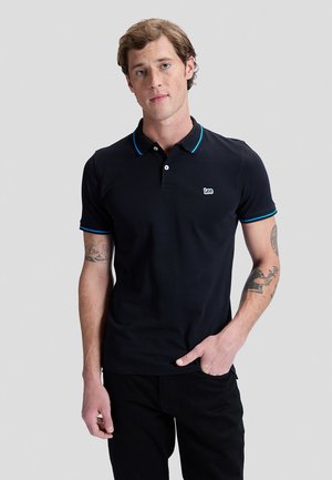 Lee SHORT SLEEVE REGULAR FIT - Poloskjorter - black