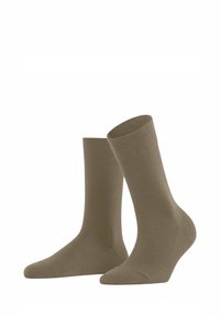 FALKE SENSITIVE BERLIN - Socks - shitake