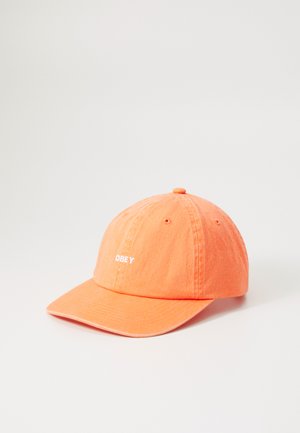 BOLD 6 PANEL STRAPBACK UNISEX - Cap - pigment orange