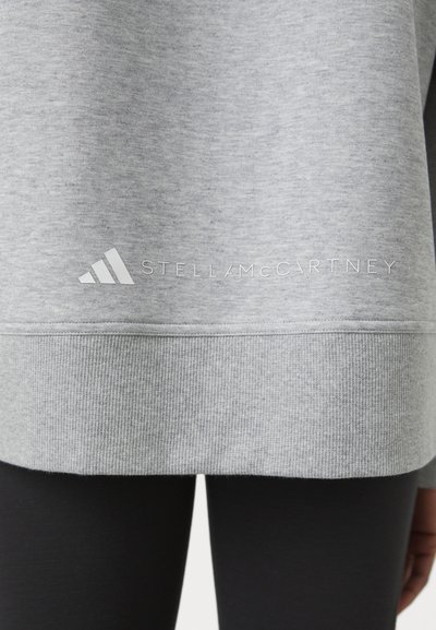 adidas by Stella McCartney Felpa con zip - medium grey heather