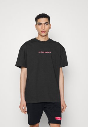 Print T-shirt - black