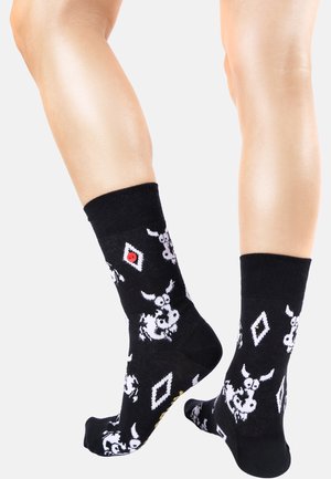 Unabux 6-PACK GRUMBLE IN THE JUNGLE - Socken - black