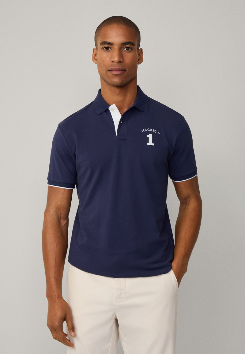 Hackett London - HERITAGE NUMBER  - Polo - ink blue, Ingrandire