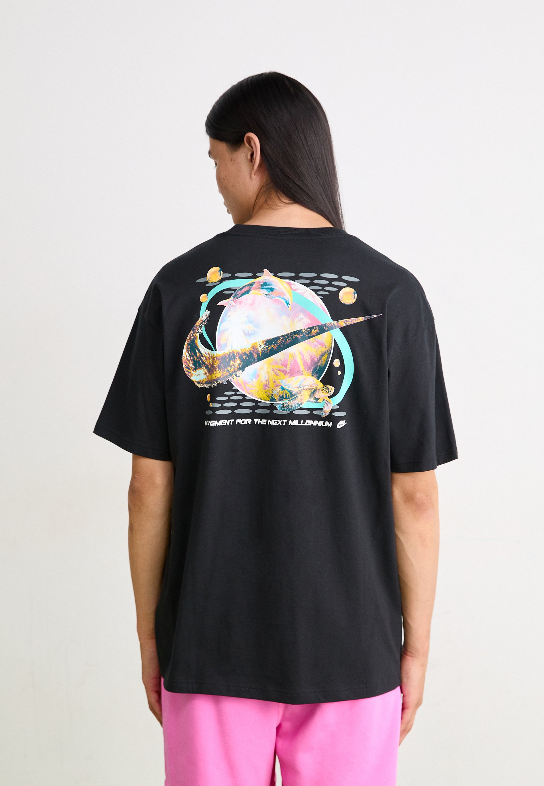 Nike Sportswear TEE M90 GRAPHIC - T-Shirt print - black/schwarz